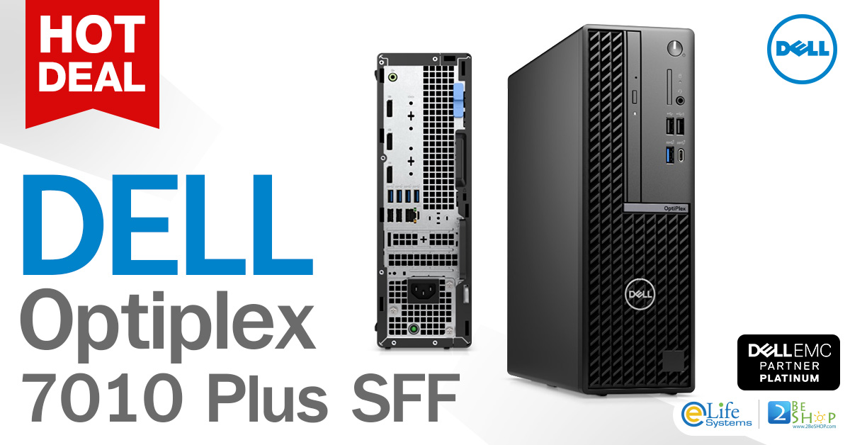ช้อป [SNS7010SFP02] DELL Optiplex 7010 Plus SFF ราคาถูก ซื้อออนไลน์